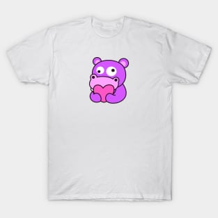 Hippo Heart T-Shirt